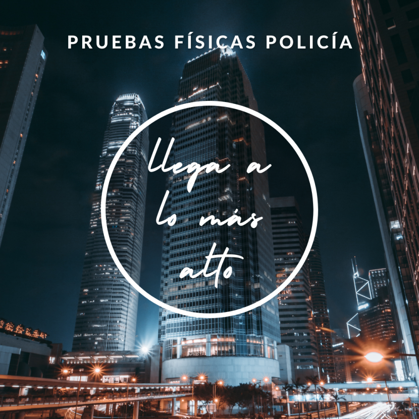 Madrid pruebas físicas poli policía