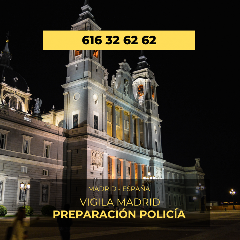 entrenamiento poli policía Nacional Madrid