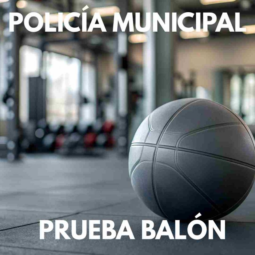 Policía Municipal entrenamiento