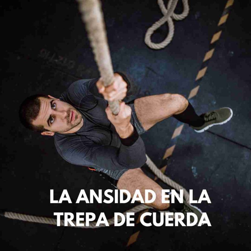 Trepa de bomberos cuerda