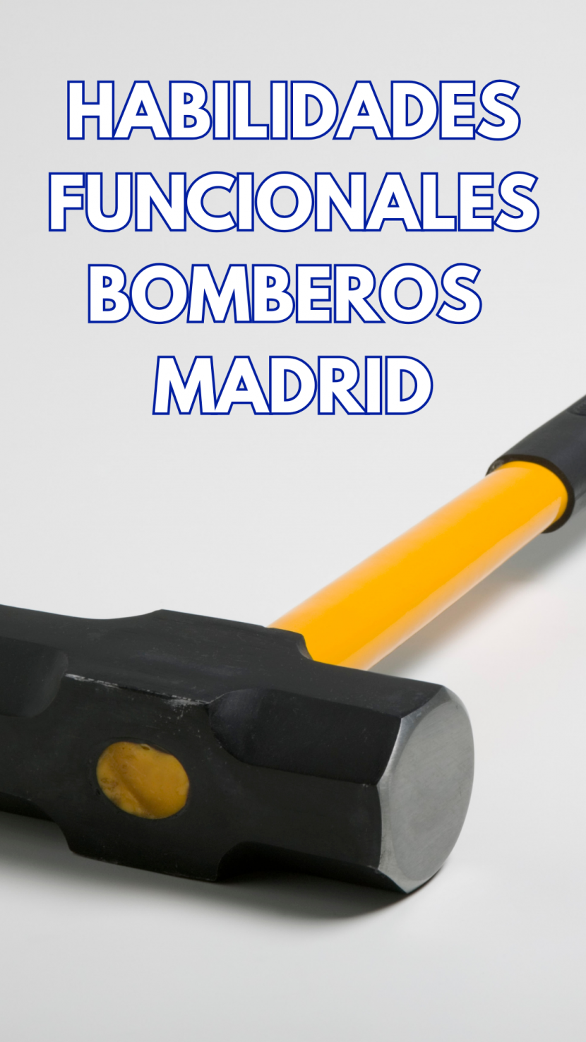Entrenamiento habilidades funcionales bomberos